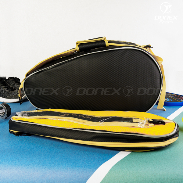 Balo thể thao Donex Gear BB-1606 đen phối vàng